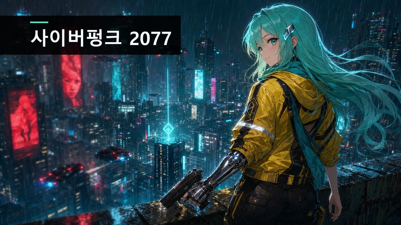 사이버펑크 2077 — 나이트 시티가 부르는 디스토피아 대서사시