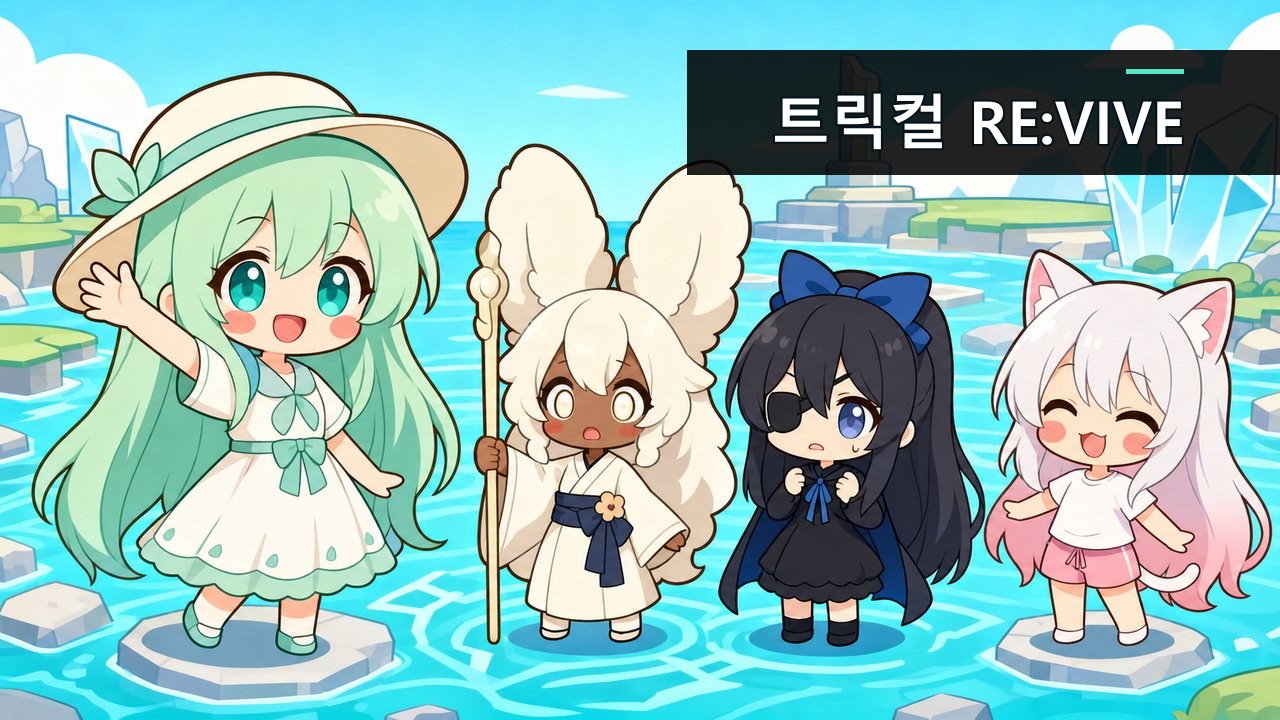 트릭컬 RE:VIVE — 출시 하루 만에 접고 2년 뒤 부활한 국산 RPG