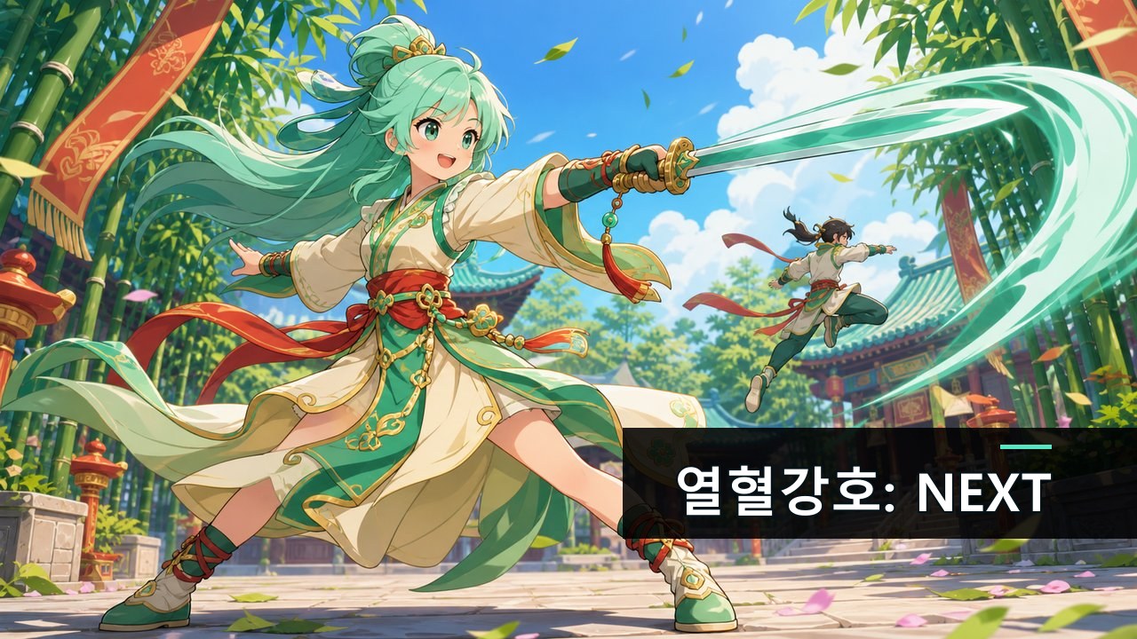 열혈강호: NEXT — 원작 그림 그대로 온 무협 MMORPG