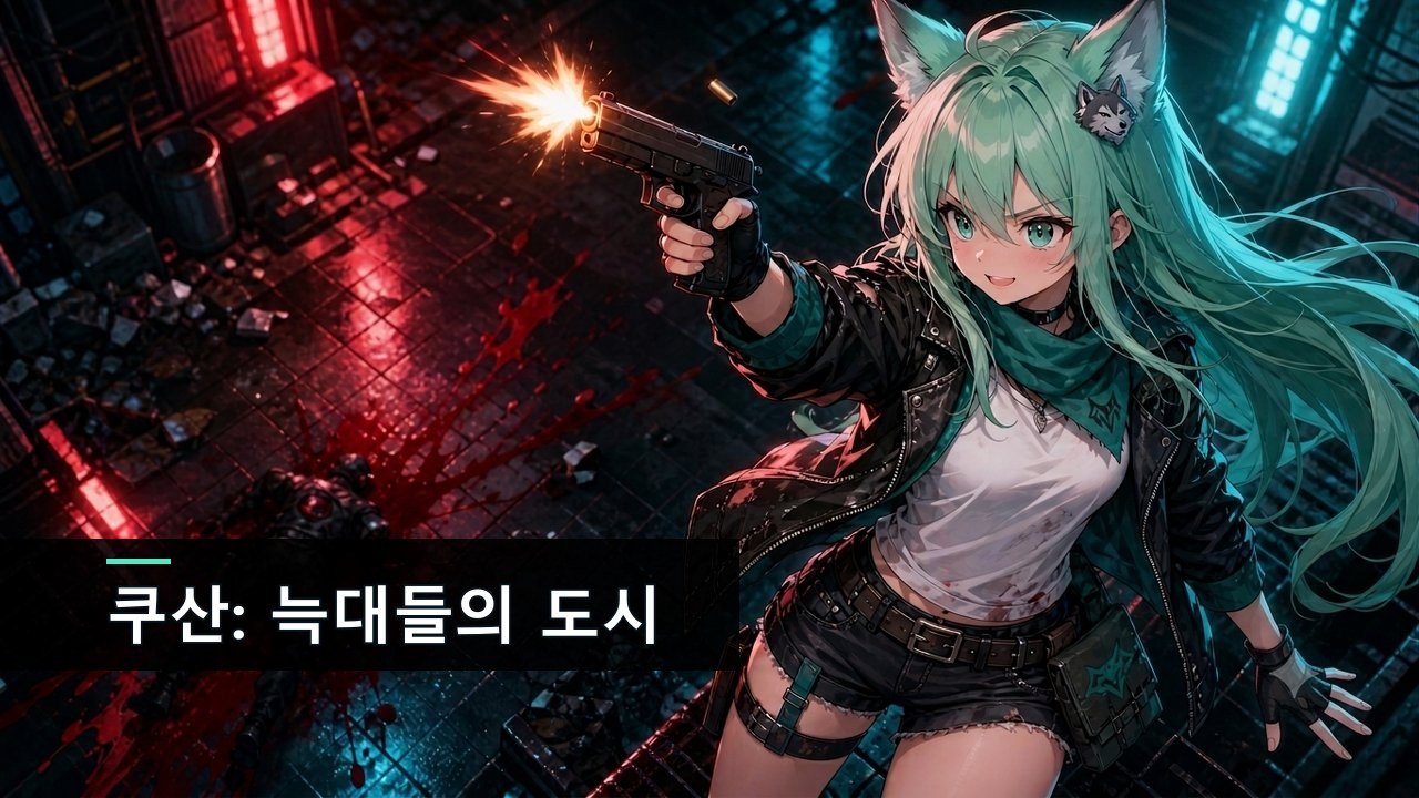 쿠산: 늑대들의 도시 — 총성에 잠식된 도시, 하드코어 탑다운 슈터
