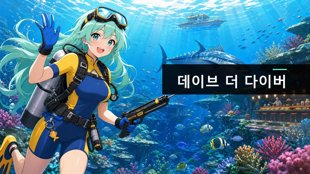 데이브 더 다이버 — 낮엔 잠수, 밤엔 초밥집 사장