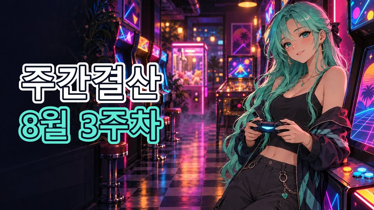 8월 3주차 주간결산