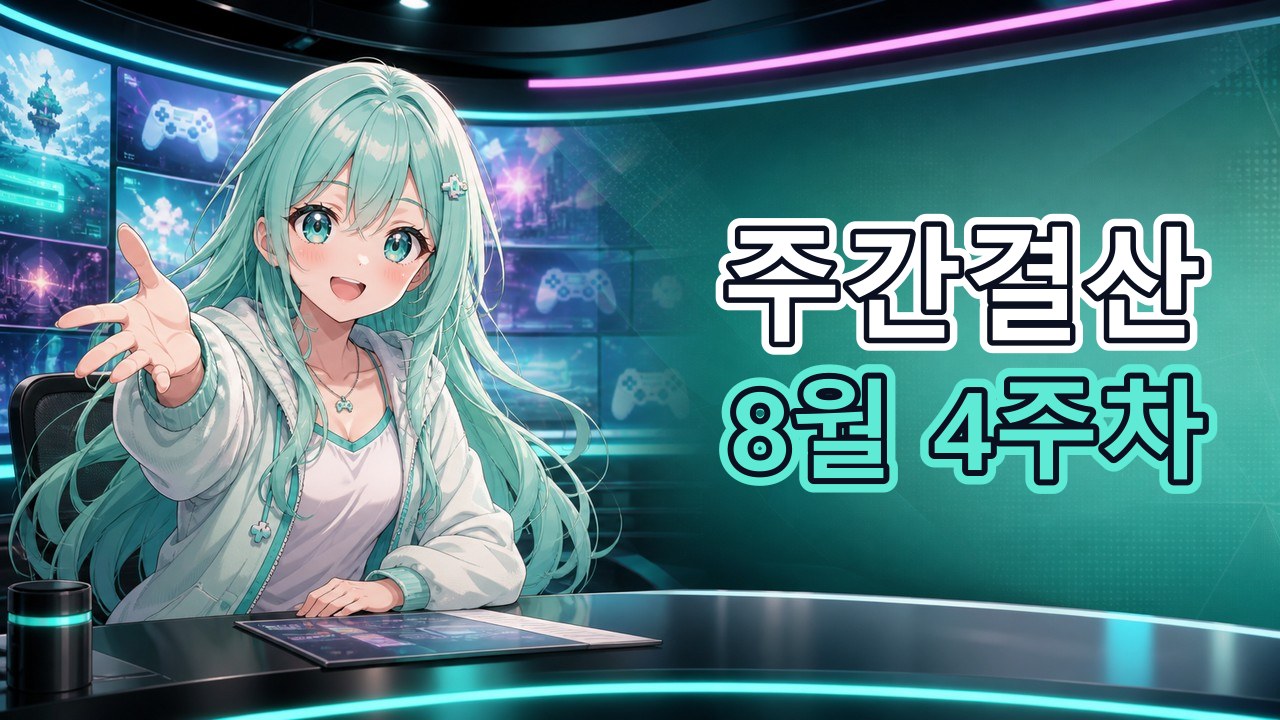 8월 4주차 주간결산